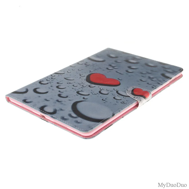 Fashion Two Sides Flower PU Leather Case For Apple iPad Pro 9.7 Case Wallet Flip Stand Tablet Cover Case With Card Money Holder (73)
