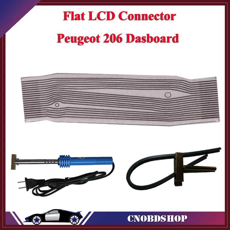 Цена оптовой продажи для 5 шт./лот без каблука ЖК-дисплей разъем Peugeot 206 Dasboard с 1 шт.
