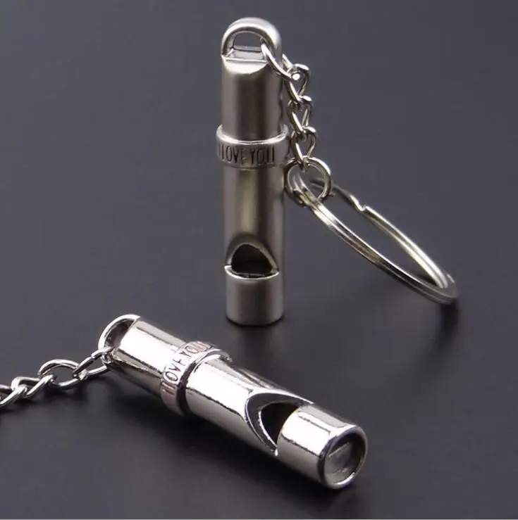 

Keychains For Men Women Car KeyRing Outdoor Combination Tool Portable Mini Utility Pocket Whistle Fashion Silver Gift Fashion