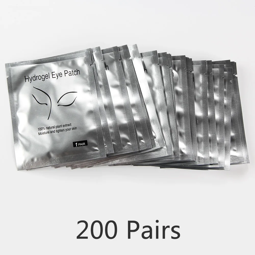 Fox 200pairs 200 пар бумажные накладки для наращивания ресниц прививочные глазные наклейки для ресниц под глазные накладки кончики ресниц стикеры косметические обертки инструменты - Цвет: Fox 200pairs
