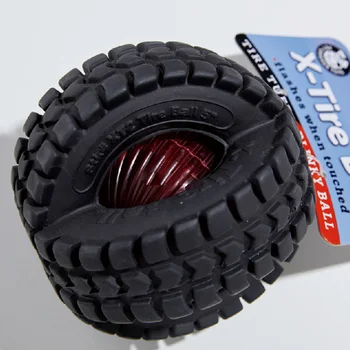 

Dog Toys Rubber Type Squeak Toy For Small Large Dogs Puppy Chew Squeaky Flashing Ball Dog Toys Tooth Grinding &Training Pet Toy