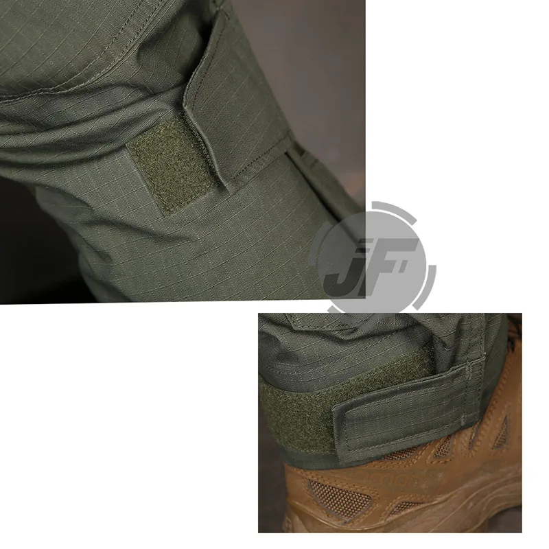 Emersongear G3 расширенная версия BDU Униформа боевая рубашка и брюки с наколенниками Водонепроницаемая тактическая одежда GEN3 камуфляж