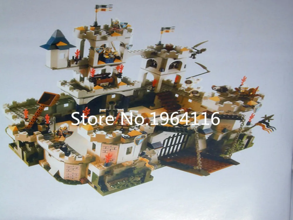Nieuwe kasteel serie de kings kasteel siege model building