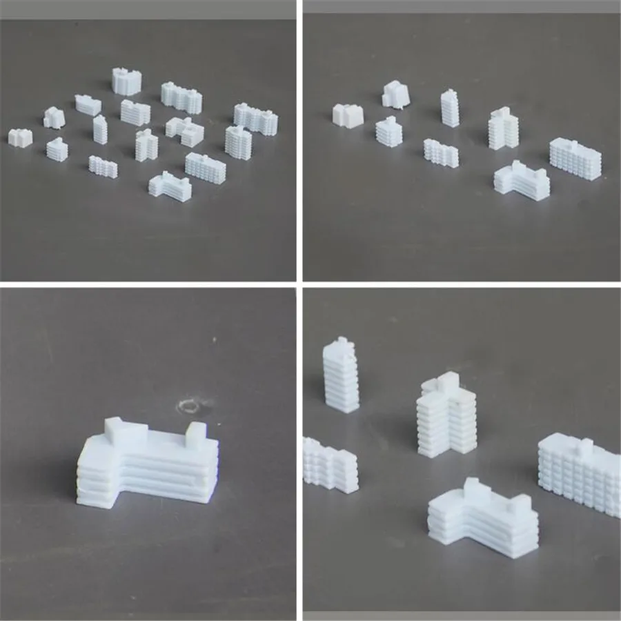 architecture model building in mini scale01