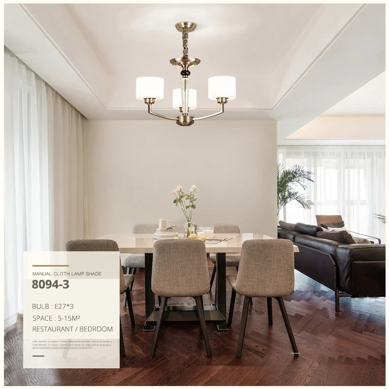 DX современная светодиодная люстра Скандинавское освещение вилла гостиная спальня дизайнерский Декор Простой в форме бокала Железный белый бронзовый люстры