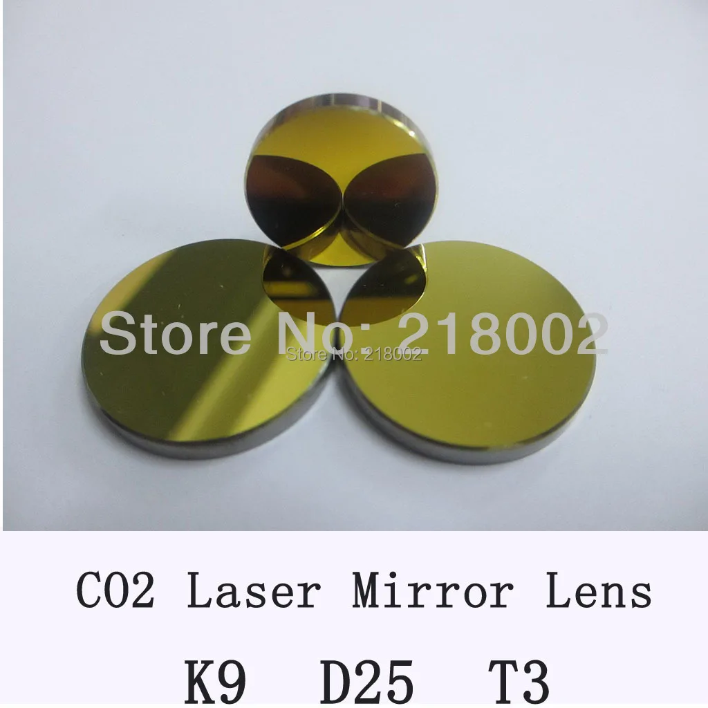 

K9 Co2 laser mirror 25mm diameter, thickness 3mm