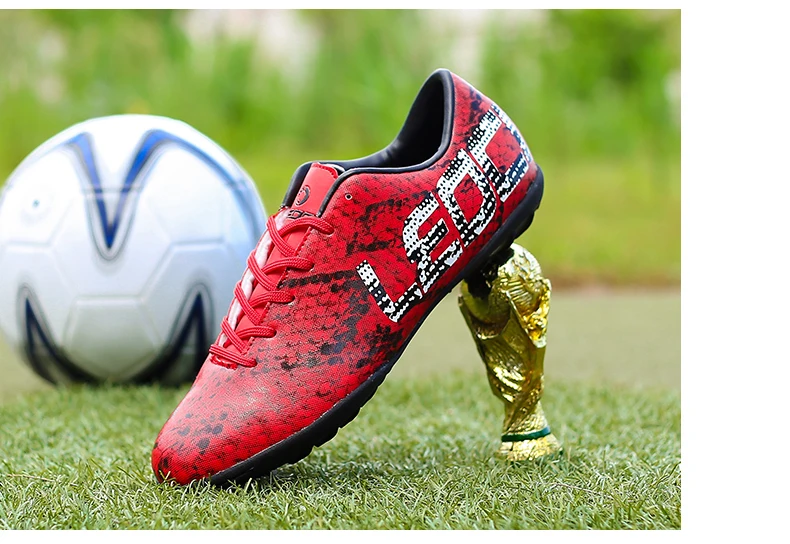 LEOCI/женская футбольная обувь TF спортивная футбольная обувь для мальчиков, Крытый газон футбольные бутсы Futsal Cleats Zapatillas