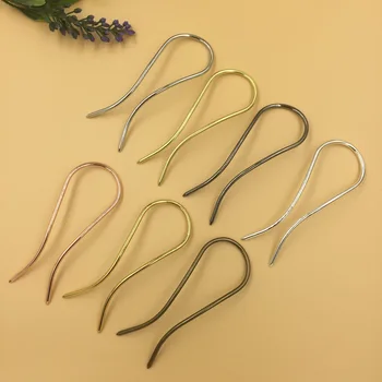 

20pc/Lot 3*100mm Copper/Brass HairPin clip,Hair Sticks,Antique Bronze/Gold/Silver Hair Bobby pin Vintage Jewelry