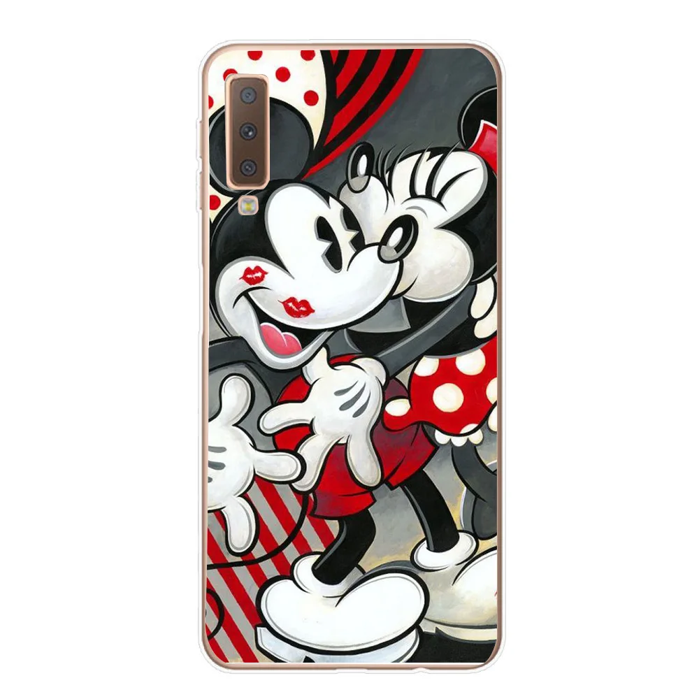 Coque Minnie для samsung S10 чехол для Galaxy S10 Lite S10 e Funda чехол для samsung S7 edge A7 S 10 S8 S9 Plus чехол s