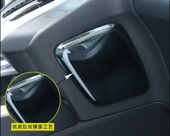 

For Honda CR-V 2017 2PCS Stainless Steel Car Side Gear Shift Knob Sticker Panel Frame Cover Trim Moldings Car Styling