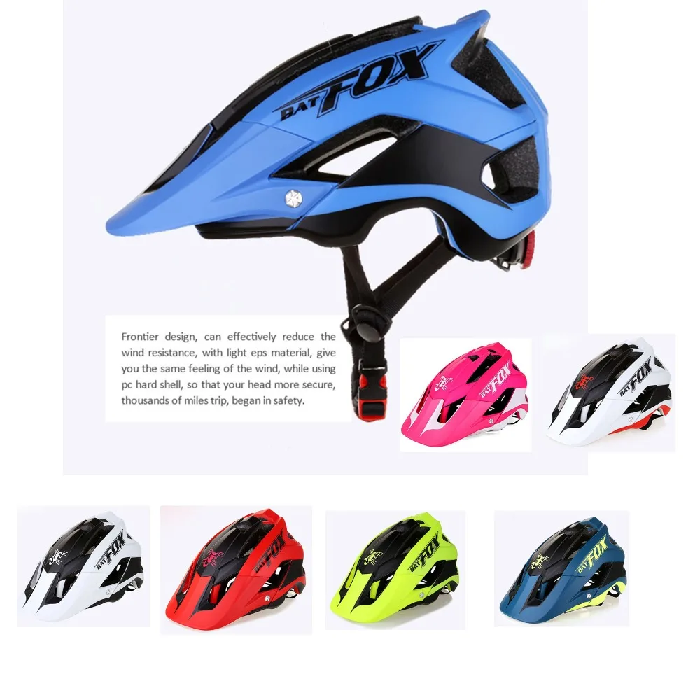 BATFOX bike helmet Men Breathable Comfortable L56 63cm helmets cycling
