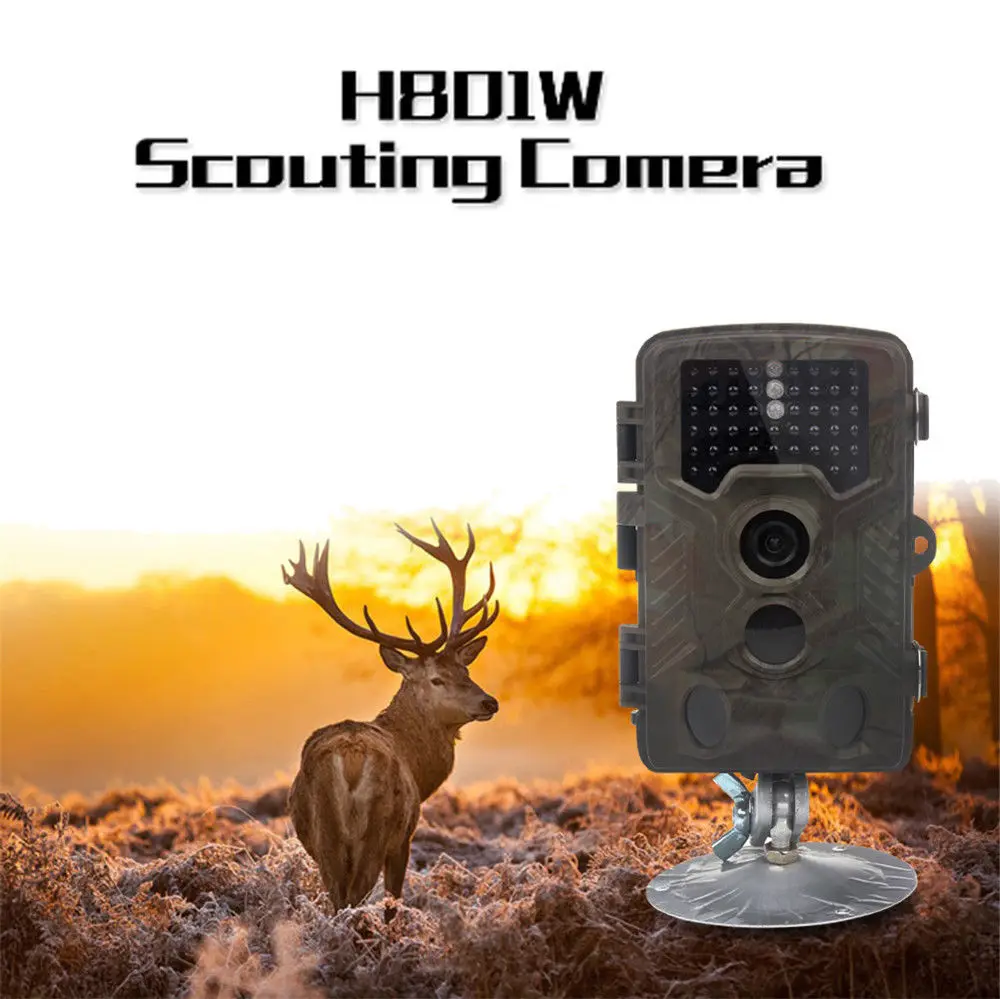 Новая H801W обновленная низкая светящаяся 12MP Водонепроницаемая мини инфракрасная
