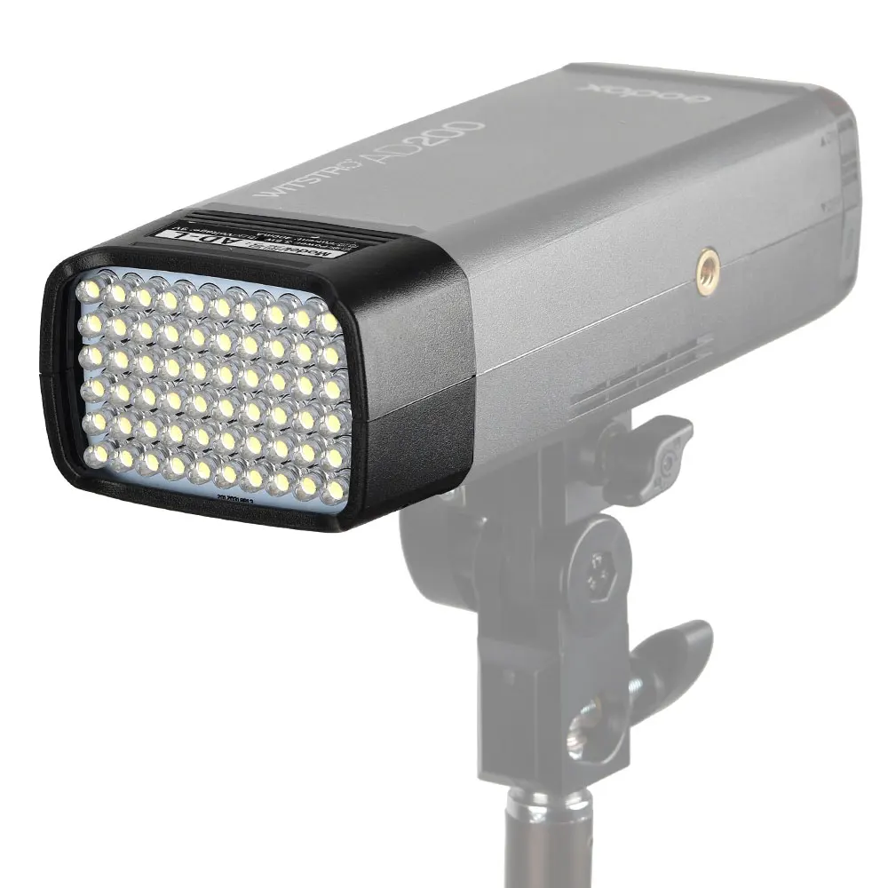 Godox для съемки вне помещения с системой портативный карманный свет вспышка аксессуары AD200 выделенный 60 шт. светодиодный держатель лампы AD-L