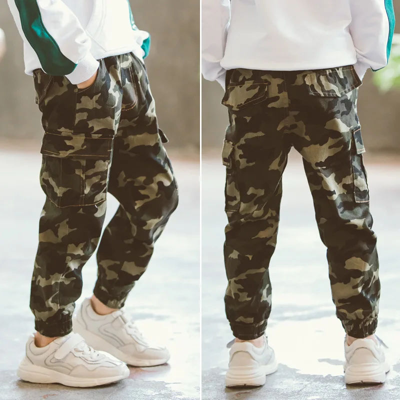 Kopen Jongens Broek Sport Broek Jongens Camo Broek Katoen 2020 Lente Herfst Kinderen Broek Baby Jongens Casual Broek 10 12 Jaar kinderen Broek