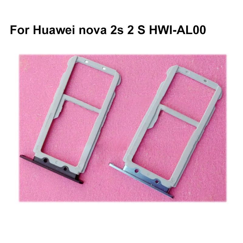 2 шт. SIM держатель для карт лоток HUAWEI Nova S HWI-AL00 новые оригинальные высокого