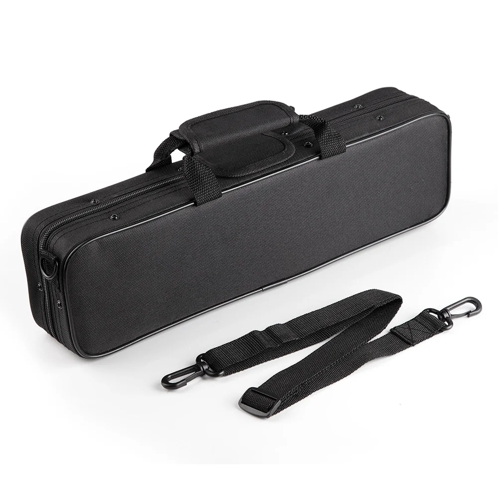 

Waterproof Nylon Padded Flute Bag for 16 Holes Flute with Strap&Pocket