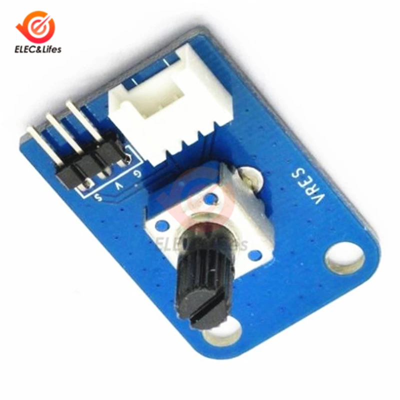 Плата модуля потенциометра с вращением 10K Ом для Arduino UNO R3 аналоговый выход PIC AVR MCU