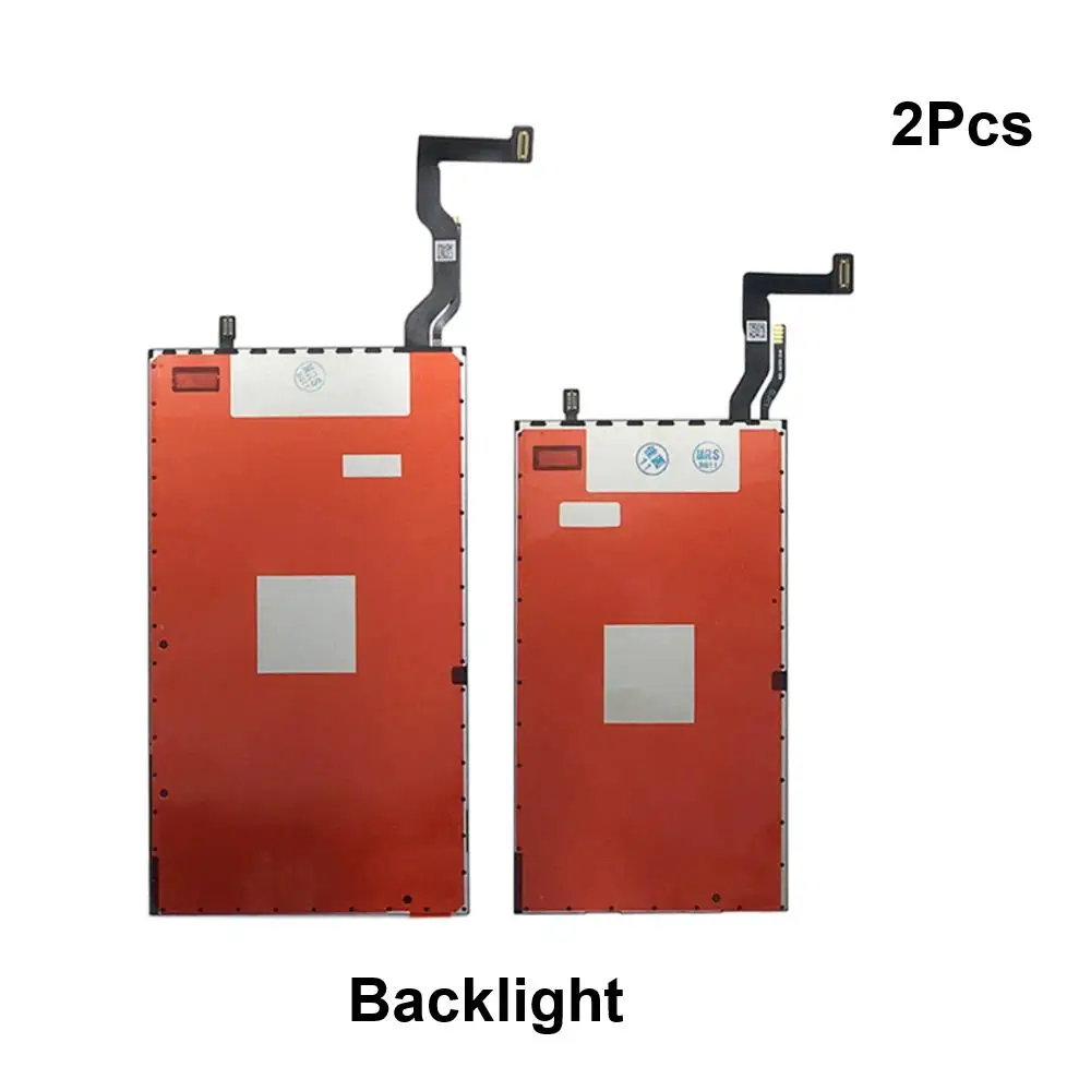 

2pcs/lot Original Backlight Film For iPhone 8 8P 6S 7 Plus 4.7 5.5 inch LCD Touch Screen Black Light Replacement Repair Parts
