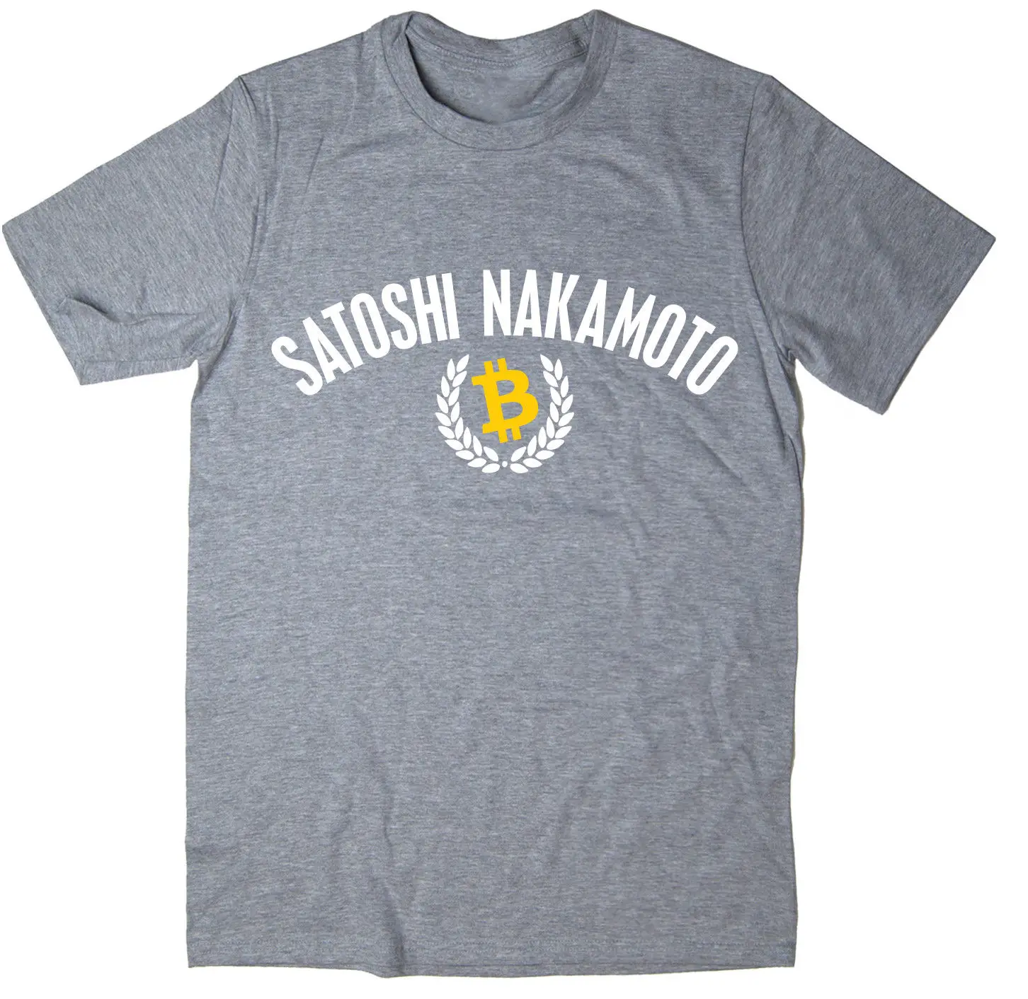 Satoshi Nakamoto T-Shirt - BTC Bitcoin Cryptocurrency Blockchain - 6 colours New T Shirts Funny Tops Tee New Unisex