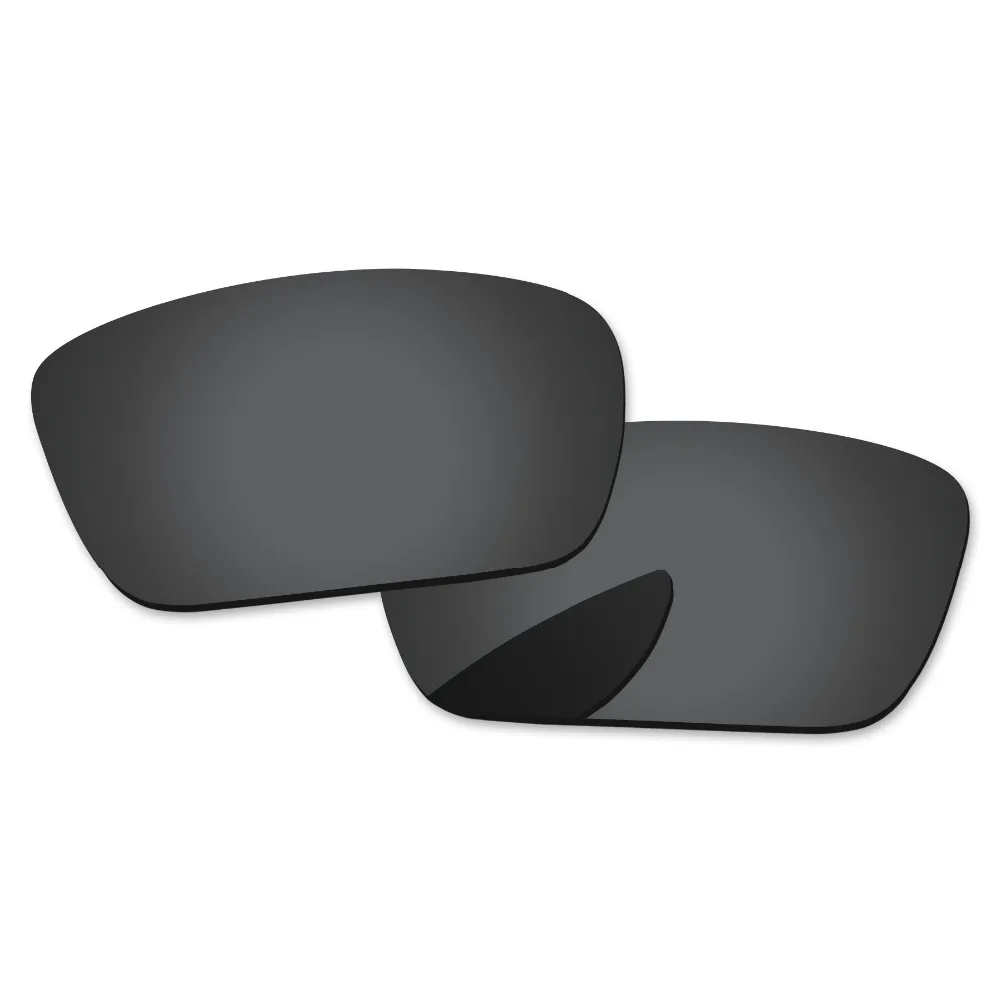 Поликарбонат-черные Сменные линзы для топливных элементов солнцезащитные очки оправа UVA и UVB Защита