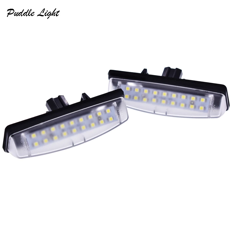 

2xNO Error Led number plate lamps For Lexus IS200 IS300 LS430 GS300 GS430 GS400 ES300 ES330 RX330 RX350 Car Lighting Replacement