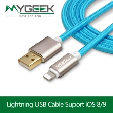 MyGeek USB Cable For iPhone 5 s 5s 6s 6 7 Plus Mobile font b Phone