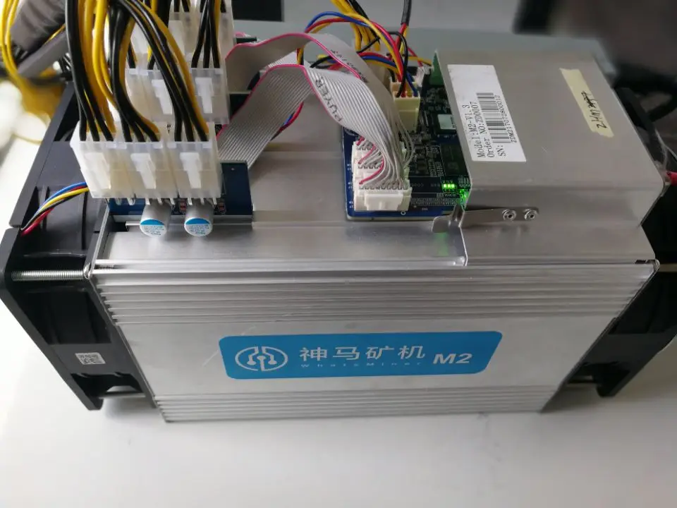 Б/у Whatsminer M2 9.3TH/s Bitcoin и Bitcoin cash Miner с P3 PSU хорошего качества