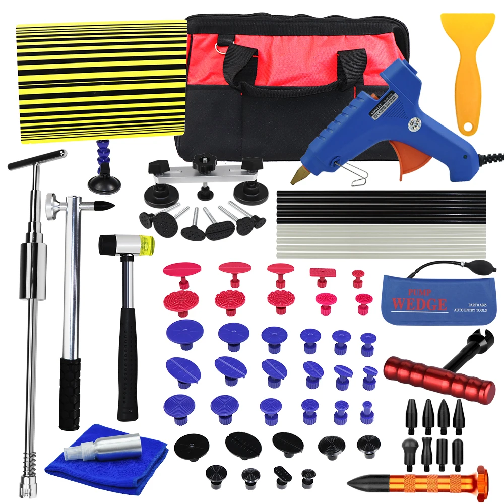 PDR Tools Kit Dent Removal Paintless Dent Repair Tools Car Dent Repair Straightening Dents