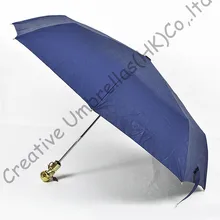 Череп ручка, скелет, 2 раза черное покрытие, солнцезащитный крем, UPF> 50+, зонтик, три раза автоматически открывать и закрывать автоматически, ветрозащитный