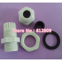 M16 Водонепроницаемый нейлоновый Пластиковый кабель кабельный ввод Разъем