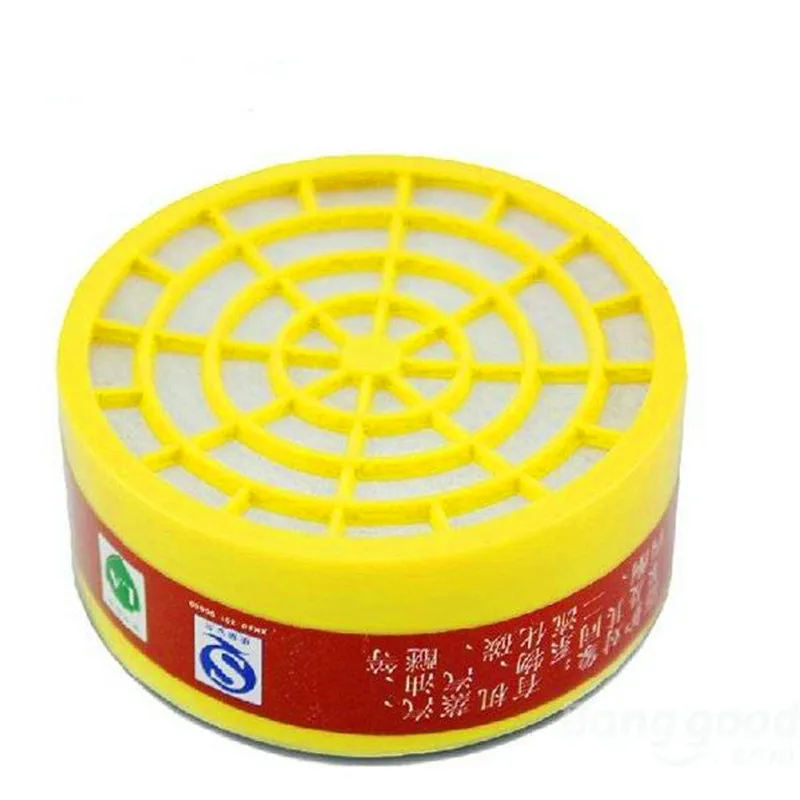 

Military Gas Mask Pesticide Filter Chemical Active Carbon Box Cartridge Anti Dust Paint Matching with Respirator Hot Sale
