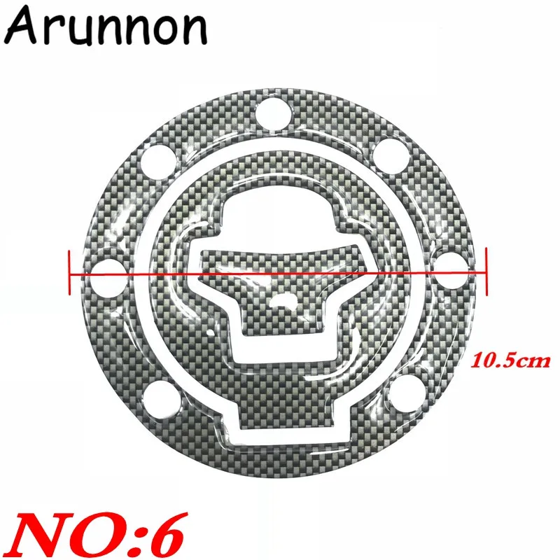 1 шт. углеродное волокно Танк Pad Tankpad протектор стикер для мотоцикла универсальный для Honda Suzuki Kawasaki Yamaha - Цвет: 6