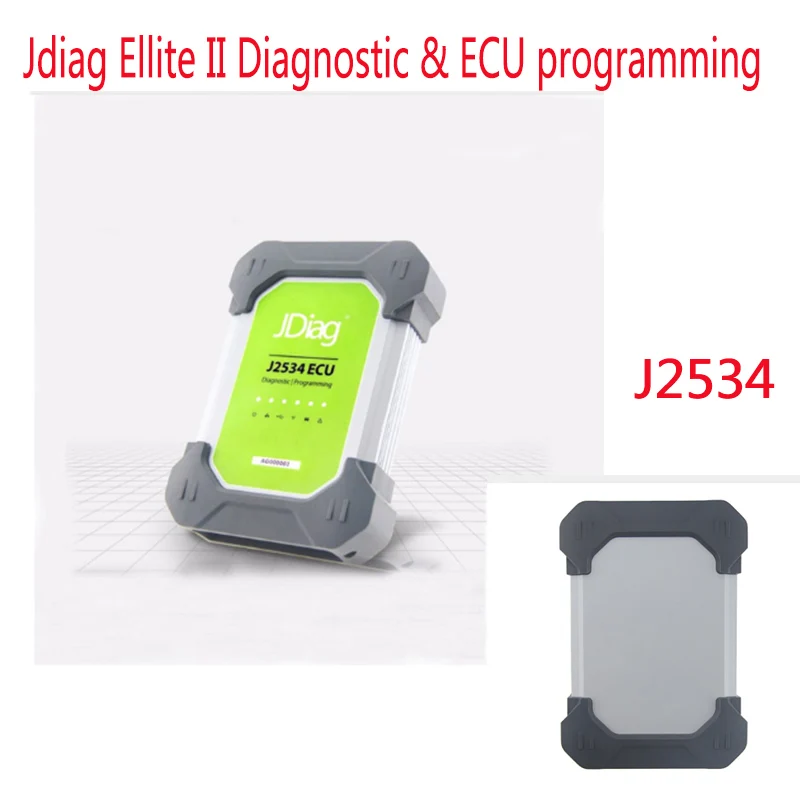 Универсальный автомобильный диагностический инструмент высокого качества JDiag Elite II Pro J2534 диагностический ECU программист инструмент Многоязычный