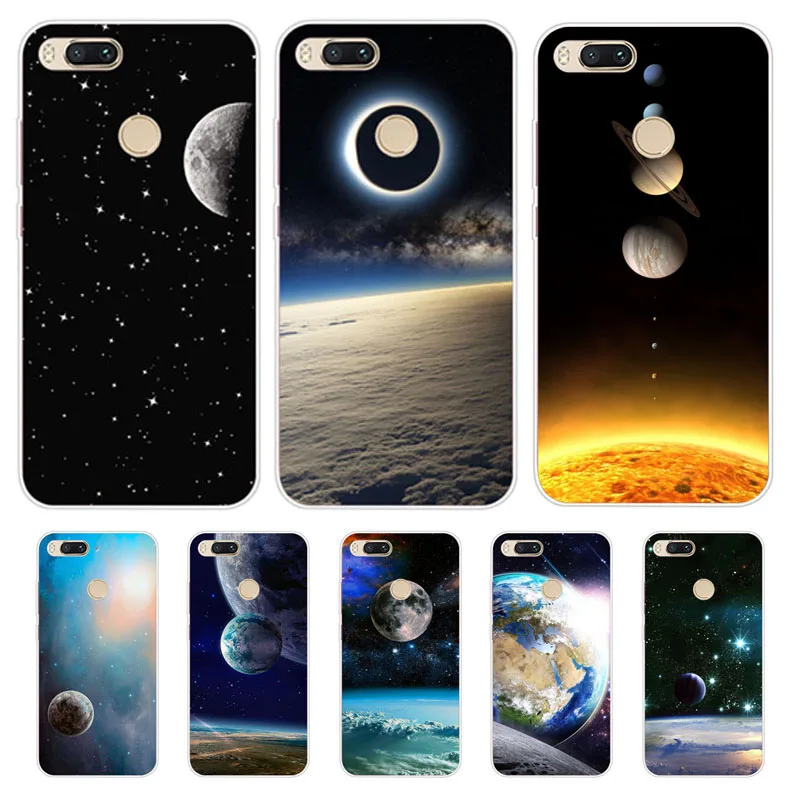 xiaomi mi 6x 5x 4 5 6 5s plus note 3 Case Starry sky Soft TPU Back Cover for a1 Phone protect Bags cases |