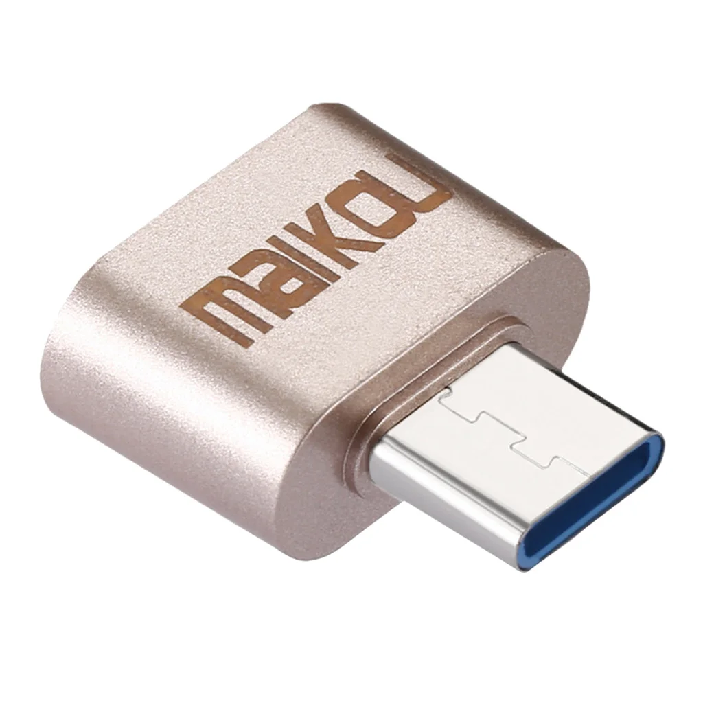 Portable USB 3.0 to USB Type C Adapter OTG Connector for All Type-C Devices Pink
