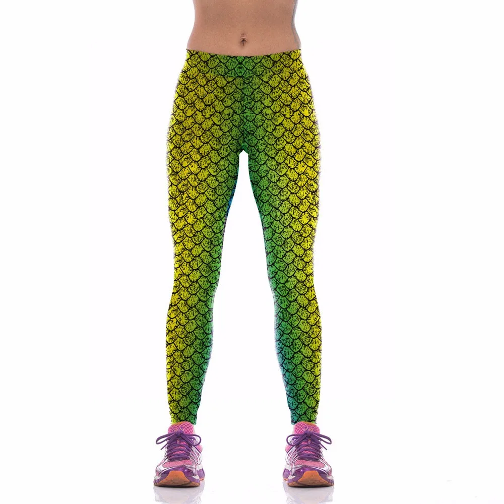 Новинка, KYK1038, сексуальные женские леопардовые 3D принты, высокая талия, спортивные Леггинсы для бега и ФИТНЕССА, штаны для бега, йоги