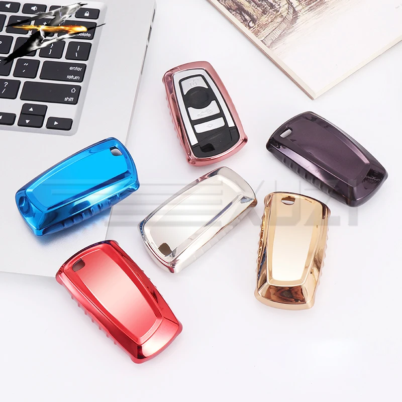 

Car Key Case Cover for BMW 520 525 118i 320i f30 f10 F18 1 3 5 7 Series X3 X4 M3 M4 M5 Car Styling Soft TPU Shell Shell Protecti