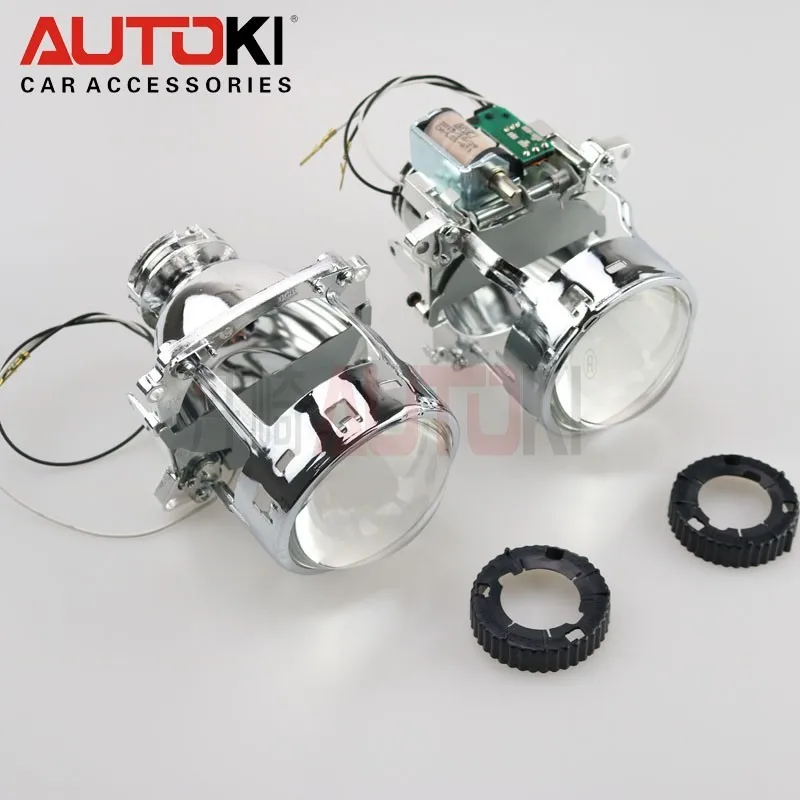 Autoki 3,0 дюймов Bos-ch E46r H7 D2S Би-ксеноновые линзы проектора замена для BMW E46 использовать H7 лампы