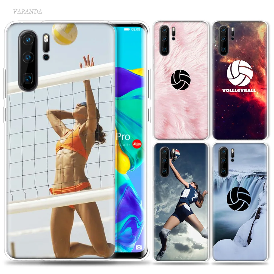 Volleyball Sports Case for Huawei P20 P30 P Smart Z Plus Nova 5 5i P10 P9 Mate 10 20 lite Pro Silicone Luxury Phone Bags Capa Volleyball Sports Case for Huawei P20 P30 P Smart Z Plus Nova 5 5i P10 P9 Mate 10 20 lite Pro Silicone Luxury Phone Bags Capa