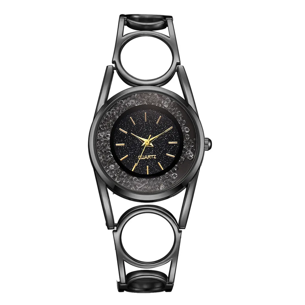 

Luxury Watch Women stainless steel Temperament Fashion Steel Belt Ladies Diamond Men and Women Gift Quartz WatchMontre femme #03