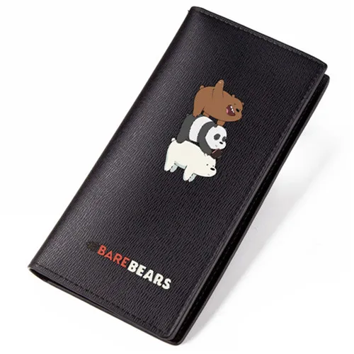 We Bare Bears Cartoon Grizzly Ice Bear Cartoon Network The Three Wallet Long Short Cute