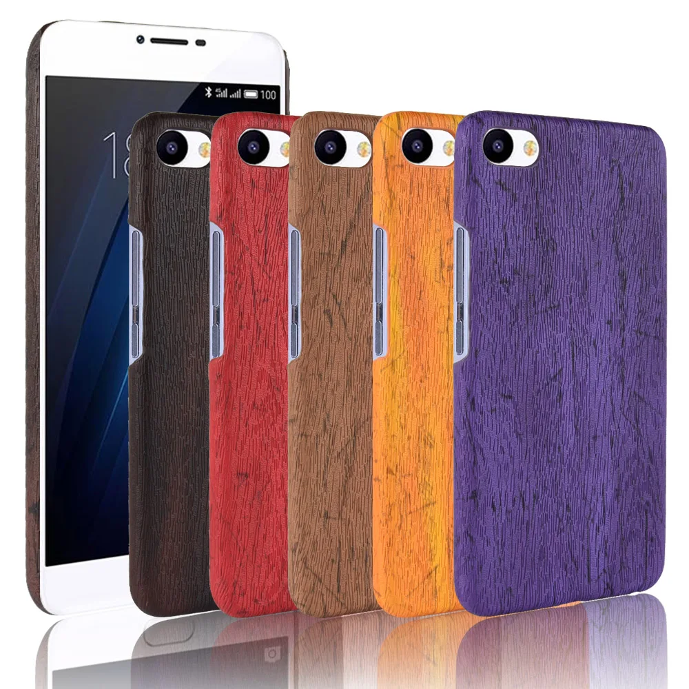 

For Meizu U20 Case Hard PC+PU Leather Retro wood grain Phone Case For Meizu Meilan U20 Cover Luxury Wood Case for Meizu U 20