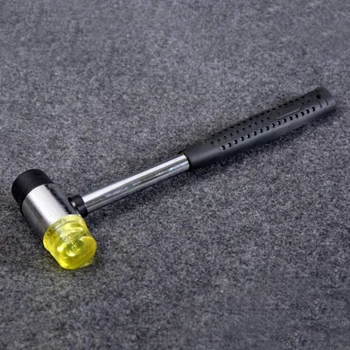 

Leather Arts,Crafts & Sewing Leather craft Aluminum handle Rubber nylon T type hammer