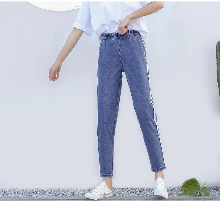 WZYCHDS Summer Autumn Style Torn Jeans Women cool denim