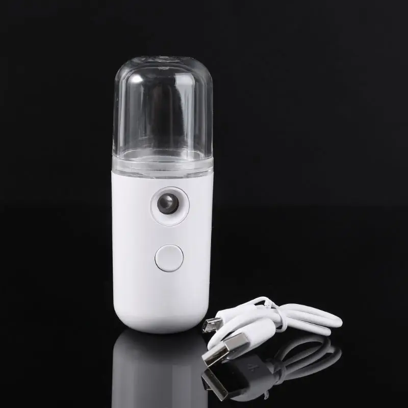 Портативный Перезаряжаемый USB нано-увлажнитель воздуха, охлаждающий туман, мини-увлажнитель для лица, распылитель ресниц, устройство для лица