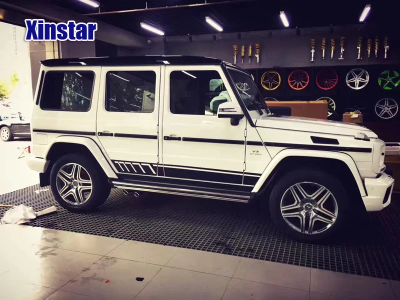 2 боковых наклейка на кузов автомобиля для Mercedes benz AMG BRABUS W463 G63 G65 G500 издание