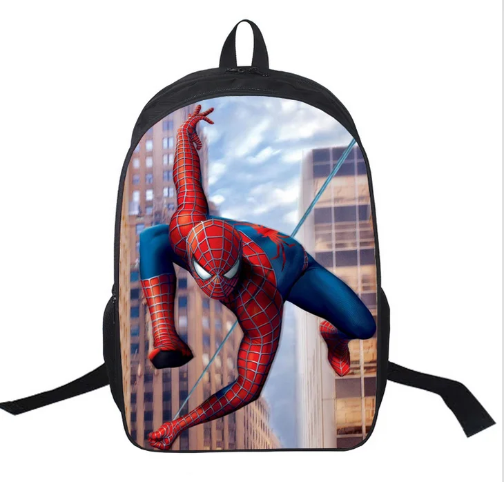 16 pulgadas Mochila De Niños Spiderman niños bolsas para la escuela de los chicos ortopédicos niño Mochila de bolsa de lápiz 16 pulgadas Mochila De Niños Spiderman niños bolsas para la escuela de los chicos ortopédicos niño Mochila de bolsa de lápiz