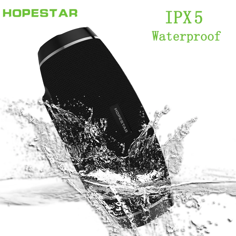 

HOPESTAR H27 Portable Wireless Waterproof Bluetooth Speaker Column Stereo Soundbar Outdoors Subwoofer Speakers PK Charge3 XTREME