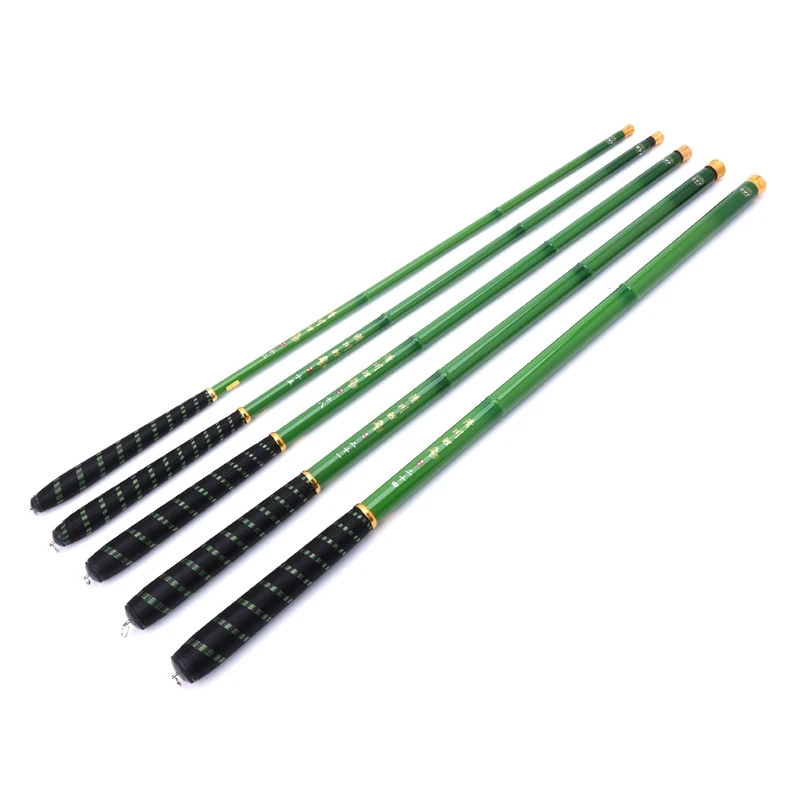 

OOTDTY Fishing Rod 3.6-7.2m Pole High Carbon Fiber Ultra Light Telescopic Carp Current dropshipping