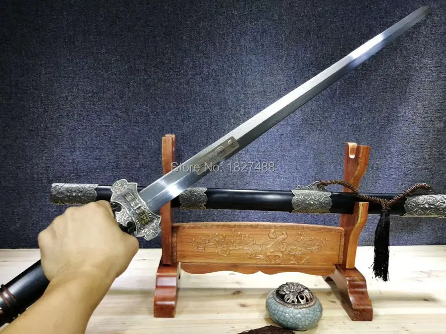 High Grade Folded Damascus Steel Handmade Chinese LongQuan Boutique